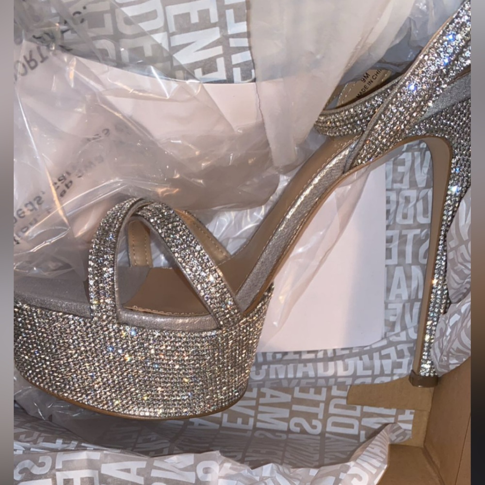 steve madden stilettos rhinestone